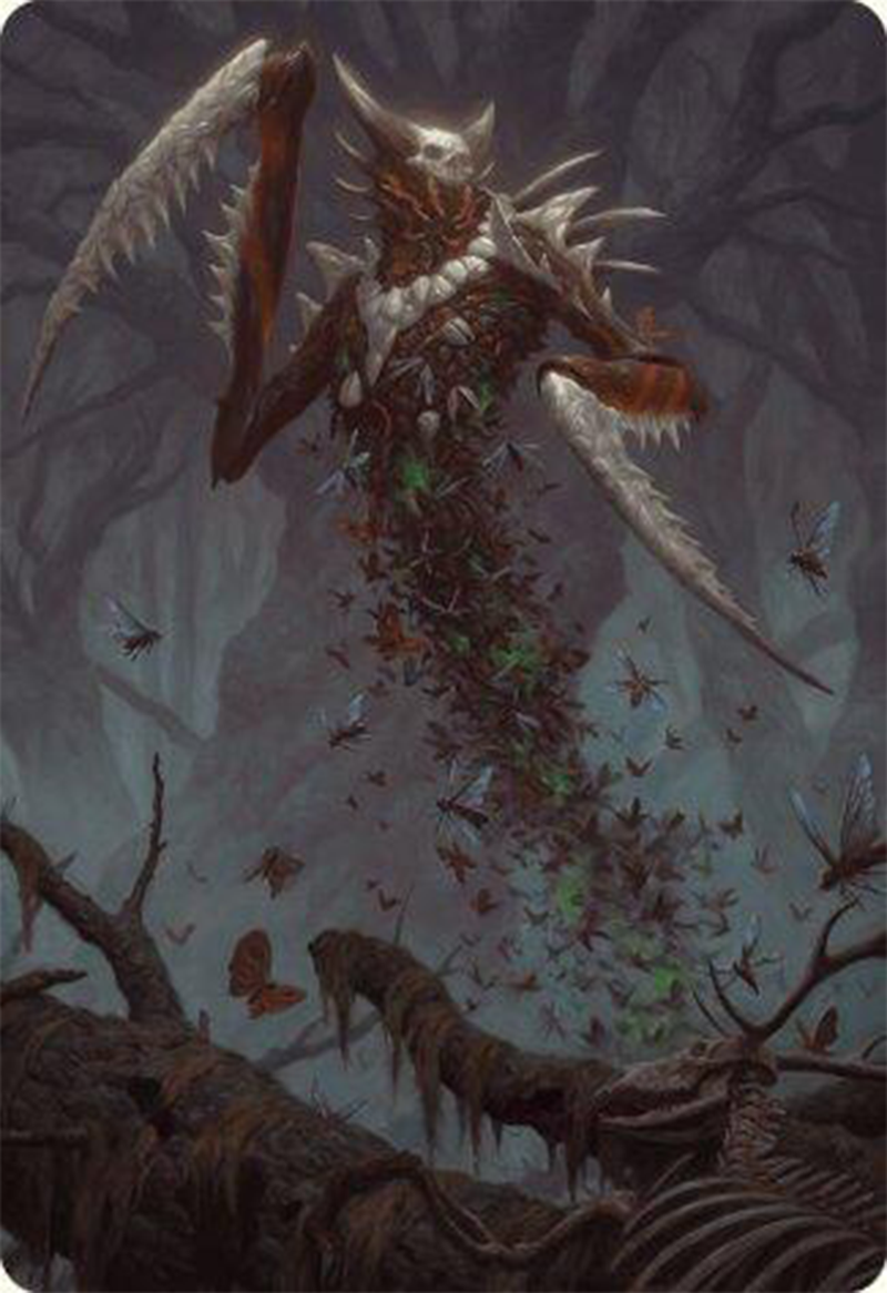 {A} Grist, the Plague Swarm Art Card [Modern Horizons 3 Art Series][AMH3 018]