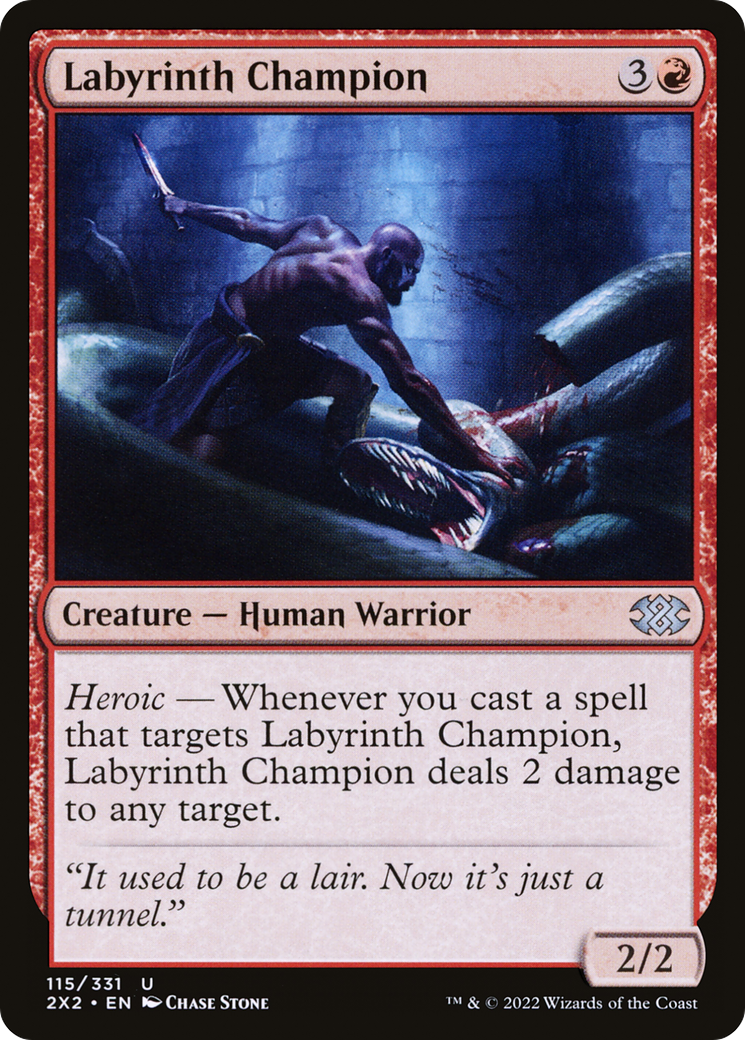 {C} Labyrinth Champion [Double Masters 2022][2X2 115]
