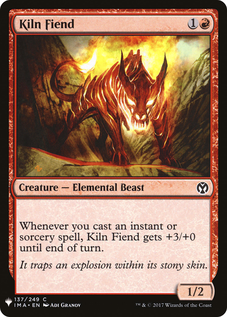 {C} Kiln Fiend [Mystery Booster][LS IMA 137]