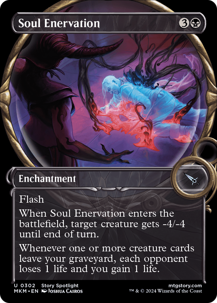 {@C} Soul Enervation (Showcase) [Murders at Karlov Manor][MKM 302]