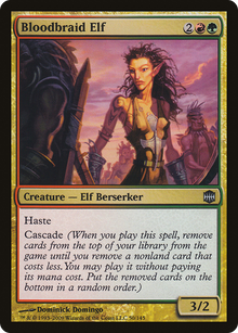 {C} Bloodbraid Elf [Alara Reborn][ARB 050]