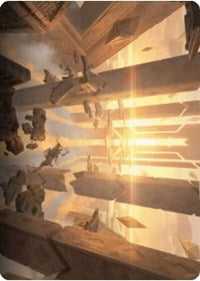{A} Skyclave Basilica Art Card [Zendikar Rising Art Series][AZNR 044]