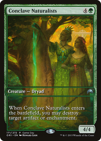 {C} Conclave Naturalists (Game Day) [Magic Origins Promos][PA ORI 171]