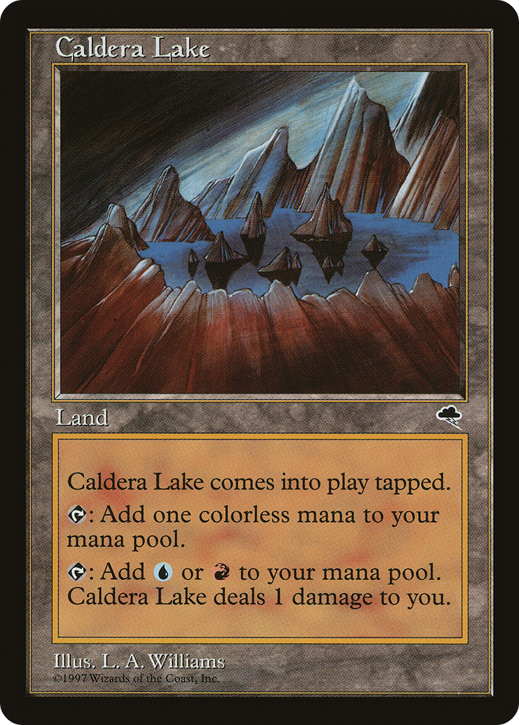 {R} Caldera Lake [Tempest][TMP 316] - Misty Mountain Games