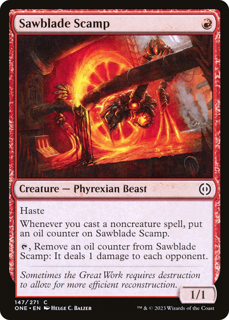 {C} Sawblade Scamp [Phyrexia: All Will Be One][ONE 147]