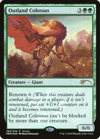{R} Outland Colossus [Resale Promos][PA RES 193]