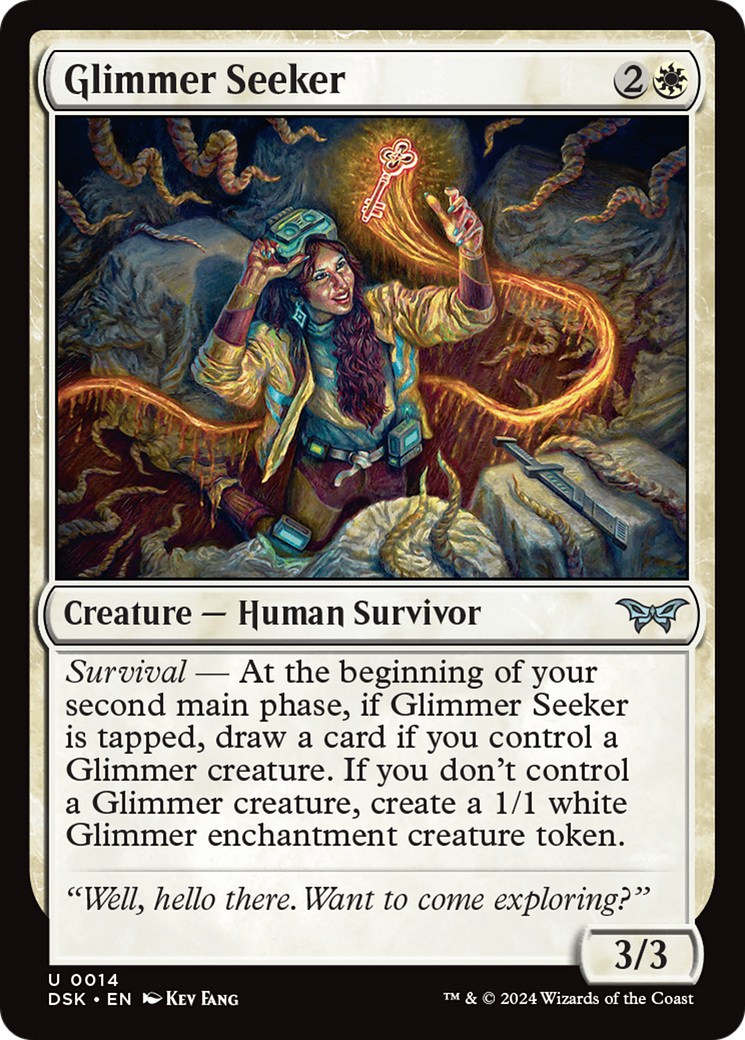{@C} Glimmer Seeker [Duskmourn: House of Horror][DSK 014]
