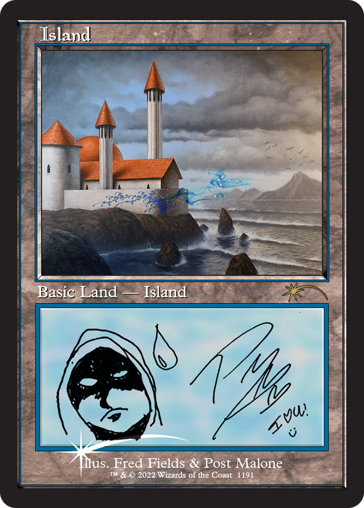{B}[SLD 1191] Island (1191) [Secret Lair Drop Series]