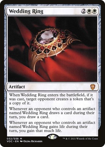 {R} Wedding Ring [Innistrad: Crimson Vow Commander][VOC 032]