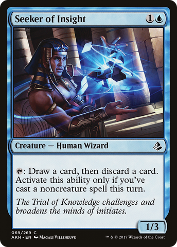 {C} Seeker of Insight [Amonkhet][AKH 069]