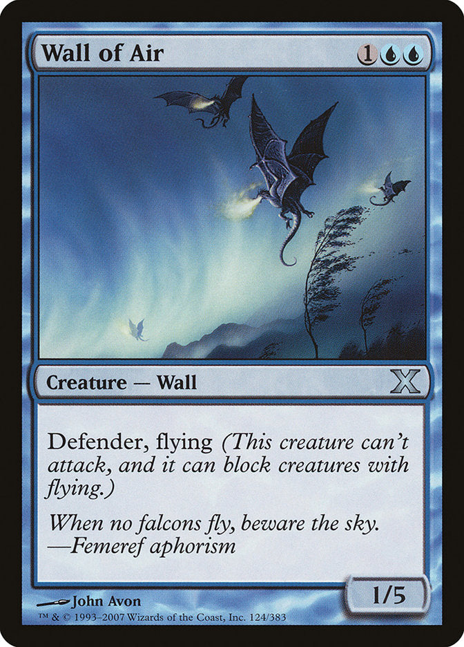 {C} Wall of Air [Tenth Edition][10E 124]