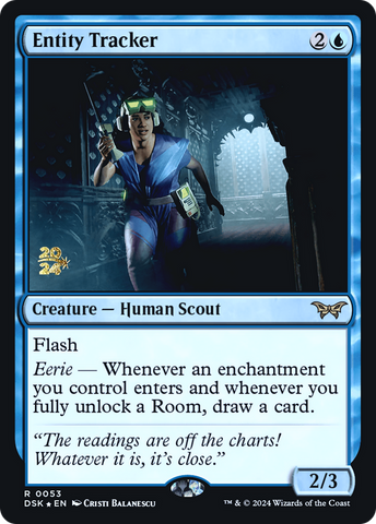{@R} Entity Tracker (0053) [Duskmourn: House of Horror Prerelease Promos][PR DSK 053]