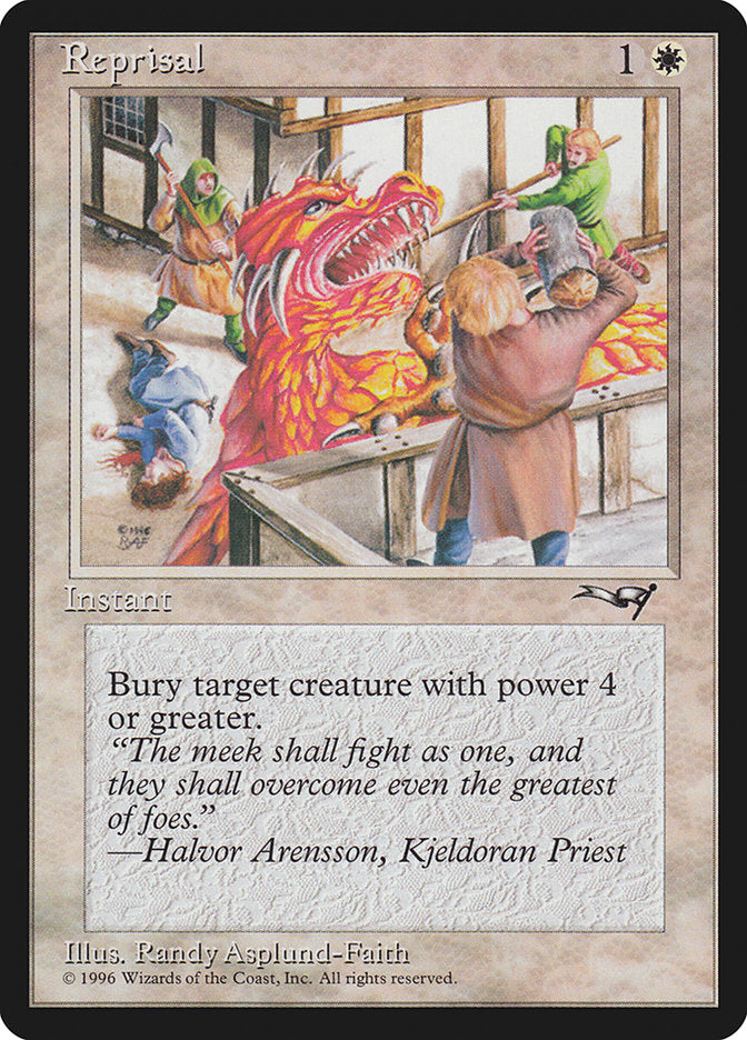 {C} Reprisal (Red Monster) [Alliances][ALL 13A] - Misty Mountain Games