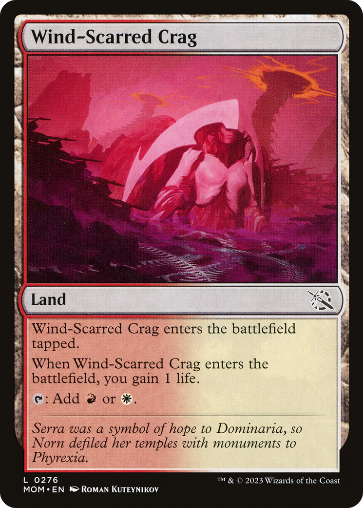 {C} Wind-Scarred Crag [March of the Machine][MOM 276]