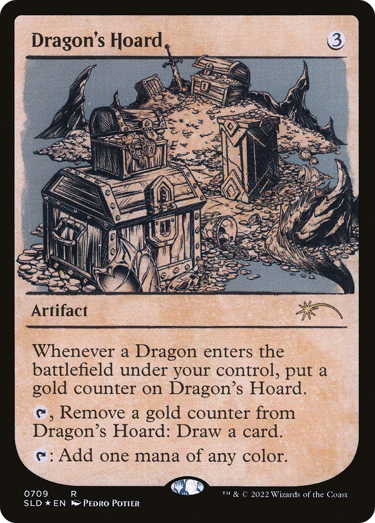 {R} Dragon's Hoard (Showcase) [Secret Lair Drop Promos][SLD 709]