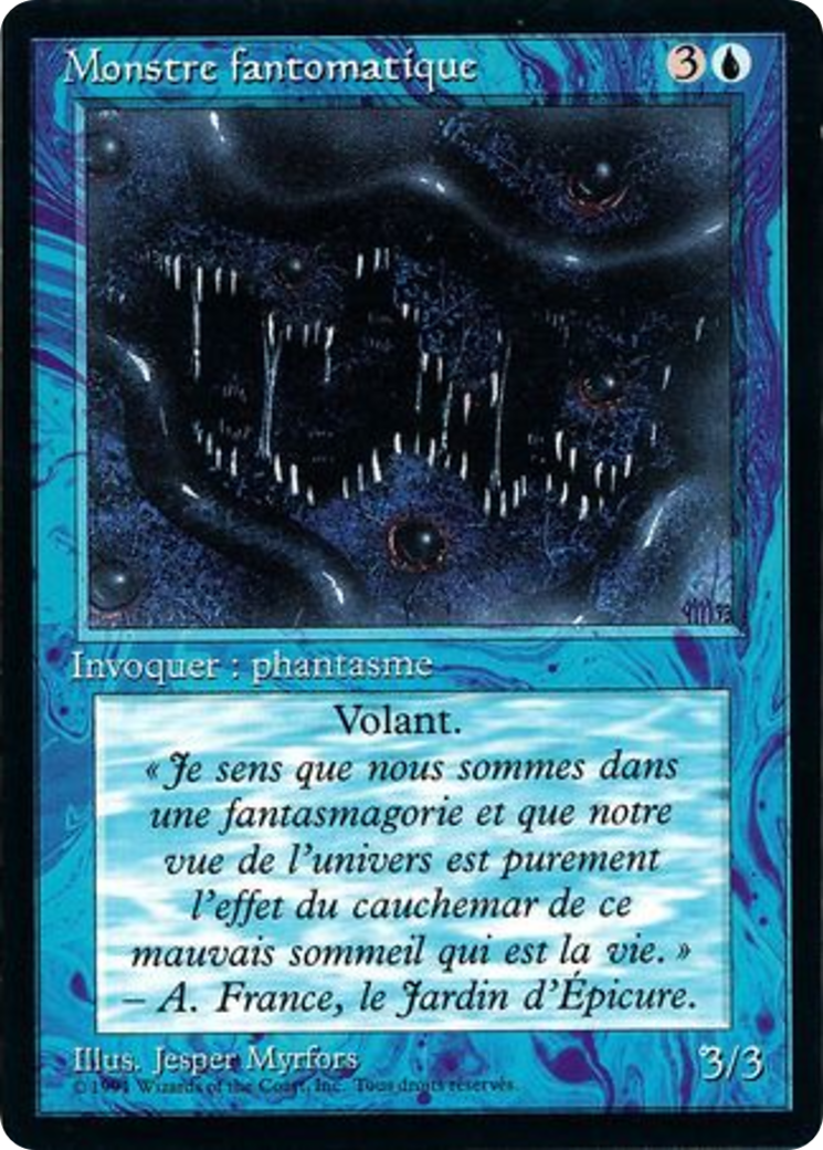 {F} Phantom Monster [Foreign Black Border][FBB 3ED 071]