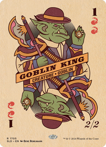 {R} Goblin King (1705) [Secret Lair Drop Series][SLD 1705]
