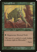 {C} Horned Troll [Mercadian Masques][MMQ 251]
