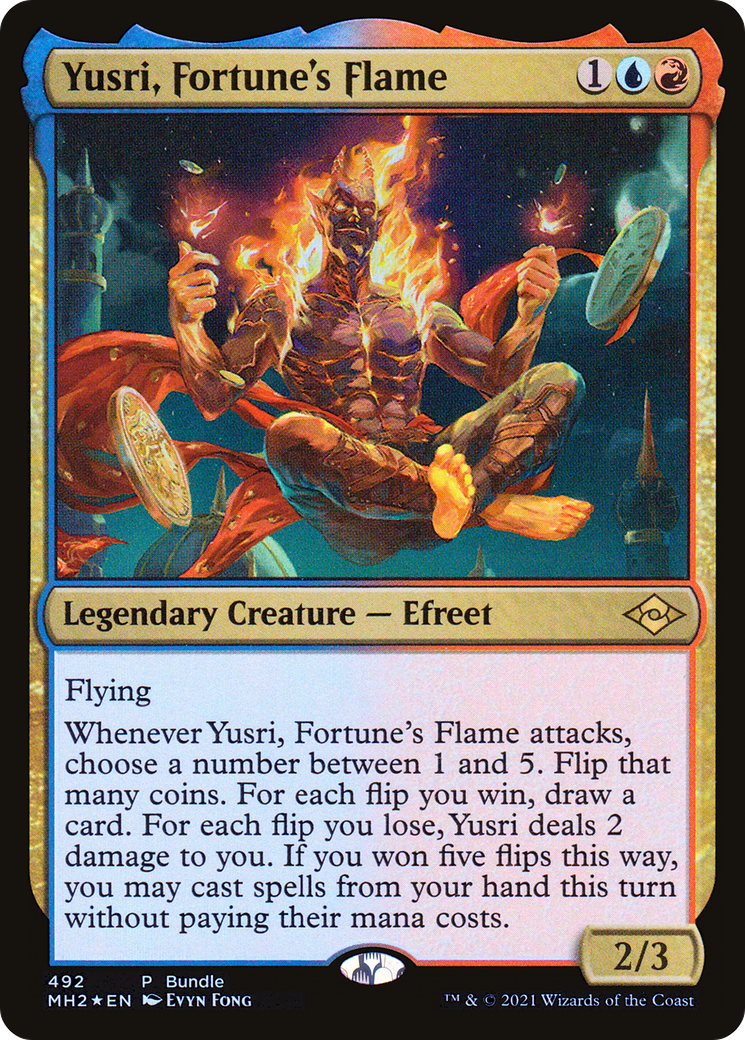 {R} Yusri, Fortune's Flame (Bundle) [Modern Horizons 2][MH2 492]