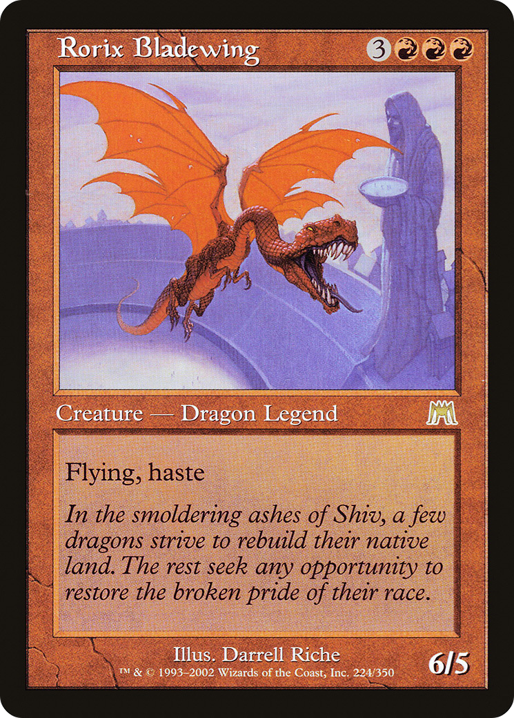 {R} Rorix Bladewing [Onslaught][ONS 224] - Misty Mountain Games