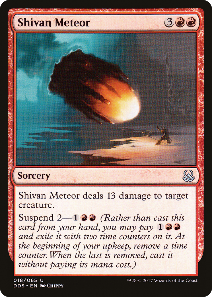 {C} Shivan Meteor [Duel Decks: Mind vs. Might][DDS 018]