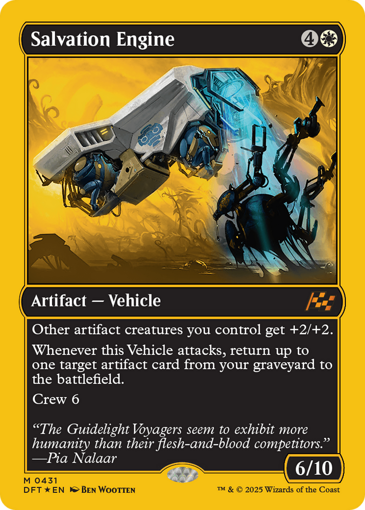 {@R} Salvation Engine (First-Place Foil) [Aetherdrift][DFT 431]