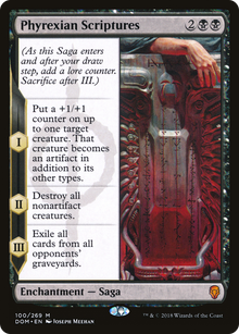 {R} Phyrexian Scriptures [Dominaria][DOM 100]