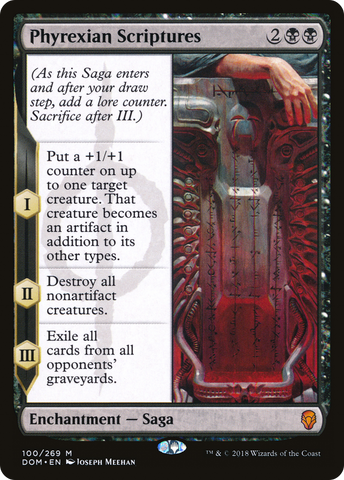 {R} Phyrexian Scriptures [Dominaria][DOM 100]