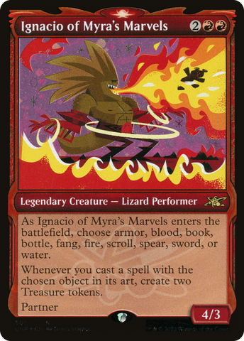 {R} Ignacio of Myra's Marvels (Showcase) (Galaxy Foil) [Unfinity][UNF 501]