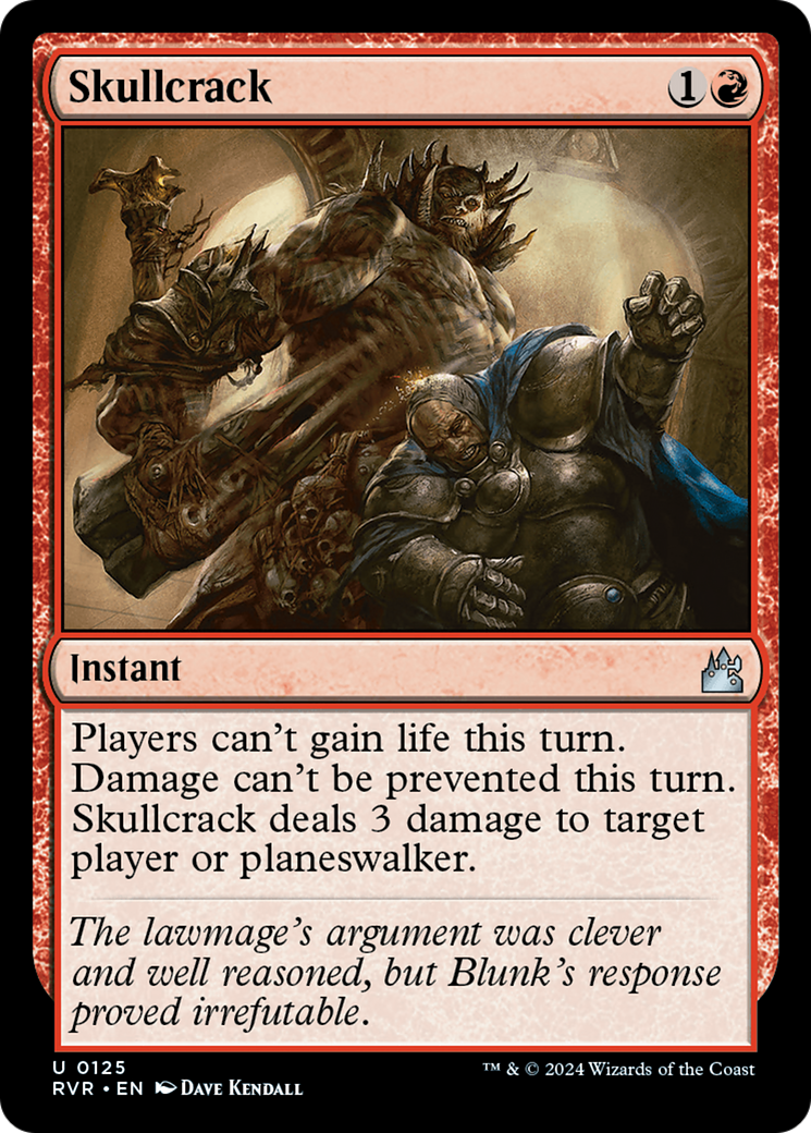 {C} Skullcrack [Ravnica Remastered][RVR 125]