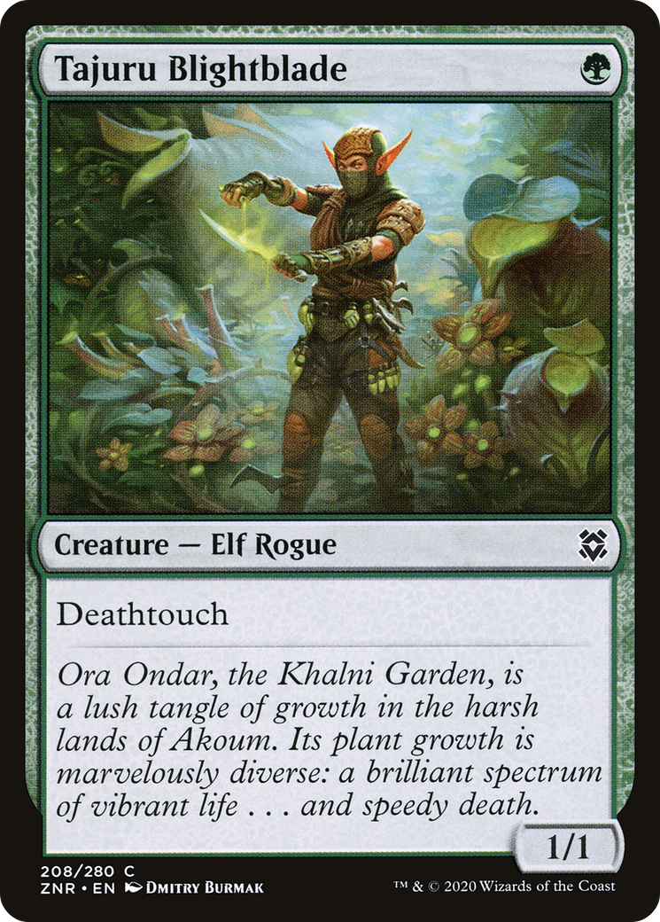 {C} Tajuru Blightblade [Zendikar Rising][ZNR 208]