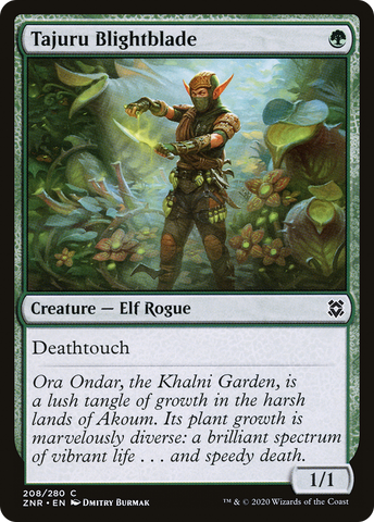 {C} Tajuru Blightblade [Zendikar Rising][ZNR 208]