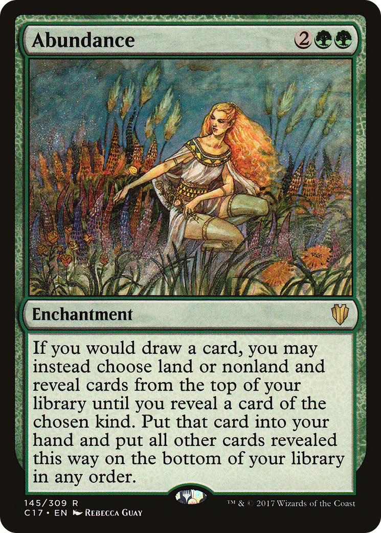 {R} Abundance [Commander 2017][C17 145]