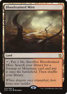 {R} Bloodstained Mire [Khans of Tarkir][KTK 230]