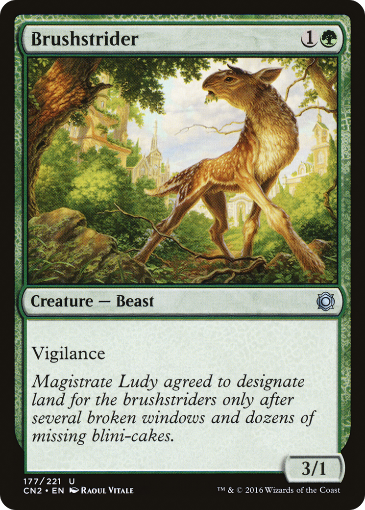 {C} Brushstrider [Conspiracy: Take the Crown][CN2 177]