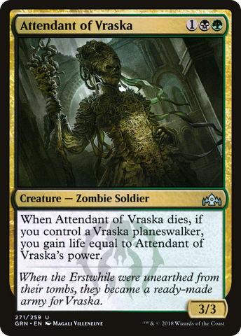 {C} Attendant of Vraska [Guilds of Ravnica][GRN 271]
