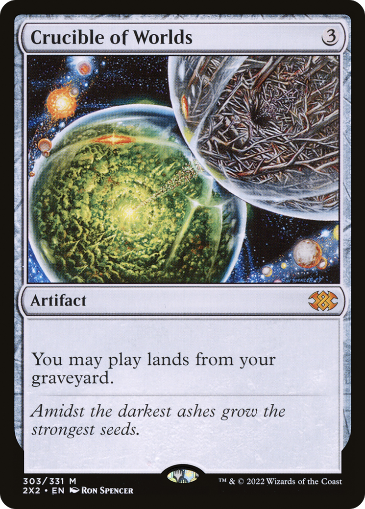 {R} Crucible of Worlds [Double Masters 2022][2X2 303]