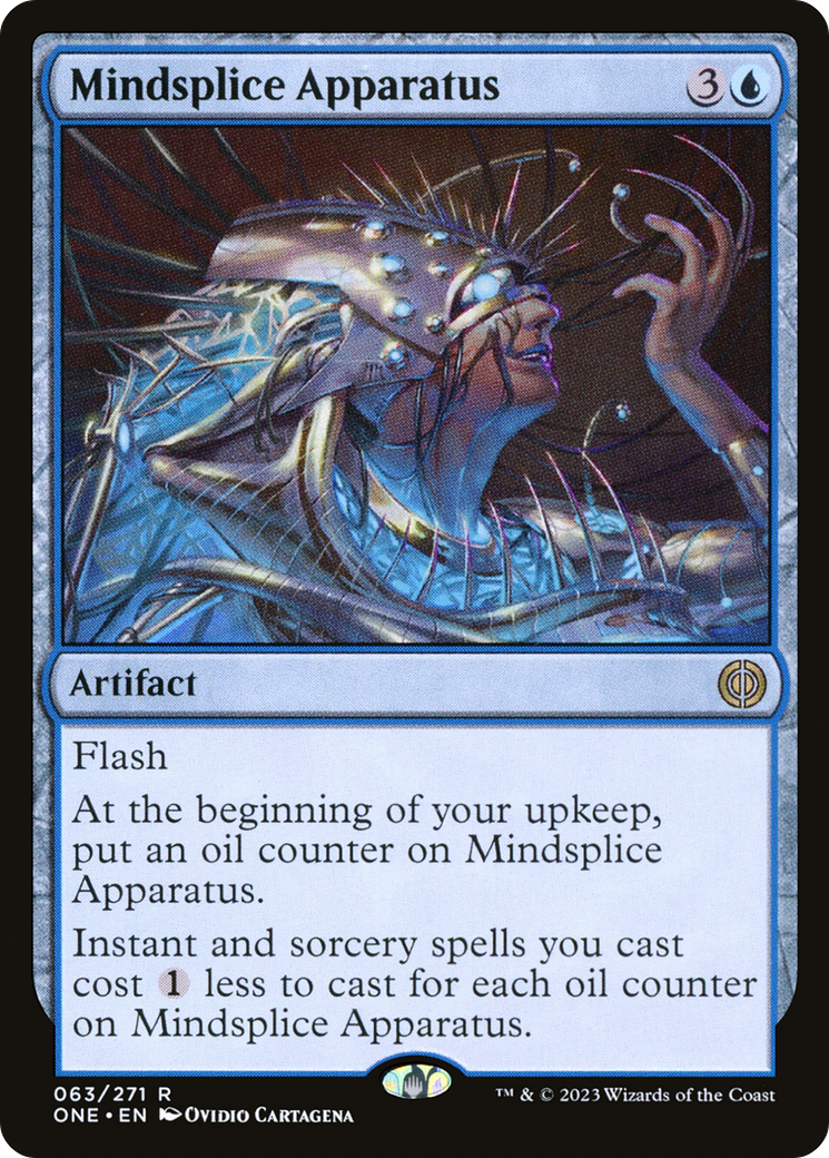 {R} Mindsplice Apparatus [Phyrexia: All Will Be One][ONE 063]