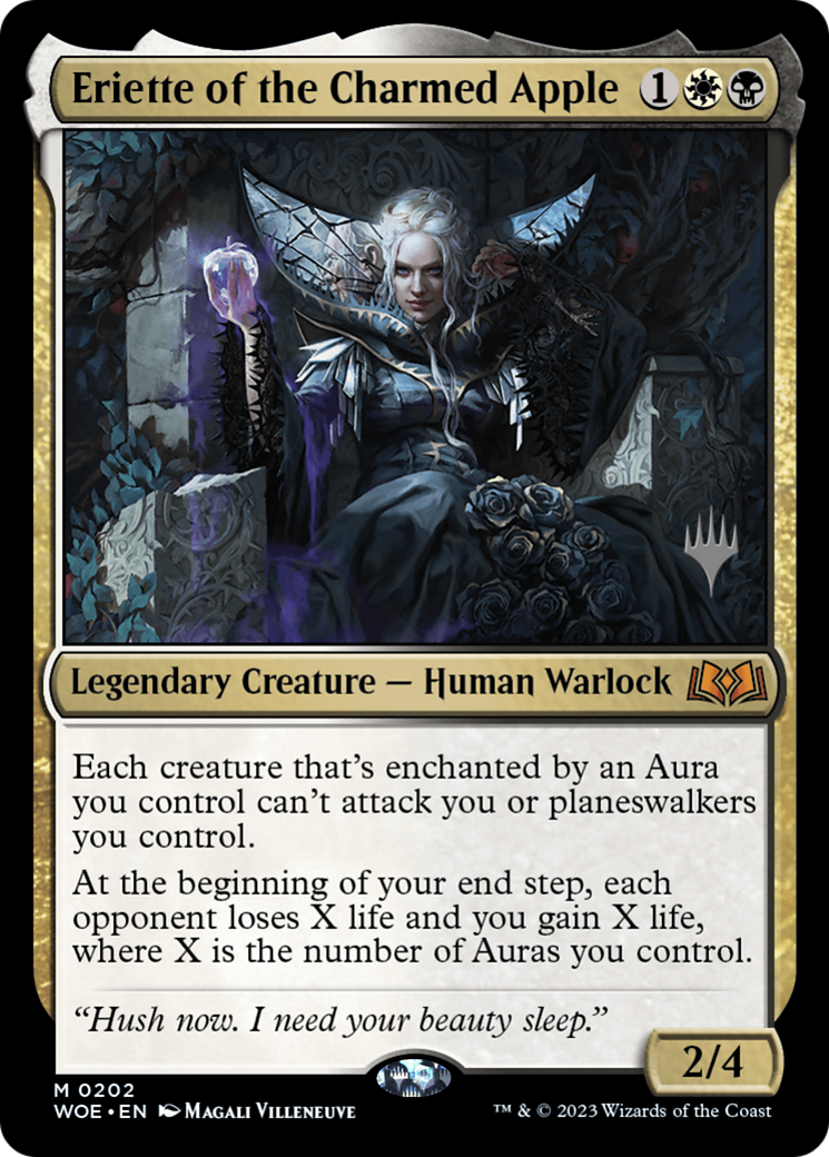 {@R} Eriette of the Charmed Apple (Promo Pack) [Wilds of Eldraine Promos][PP WOE 202]