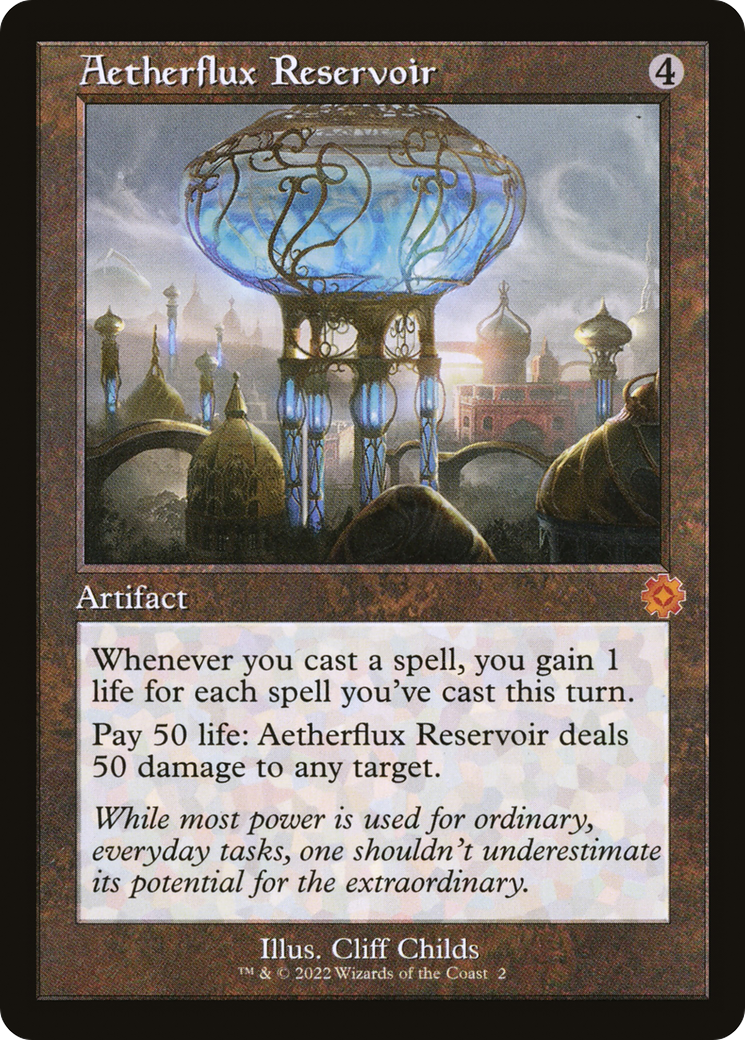{R} Aetherflux Reservoir (Retro) [The Brothers' War Retro Artifacts][BRR 002]