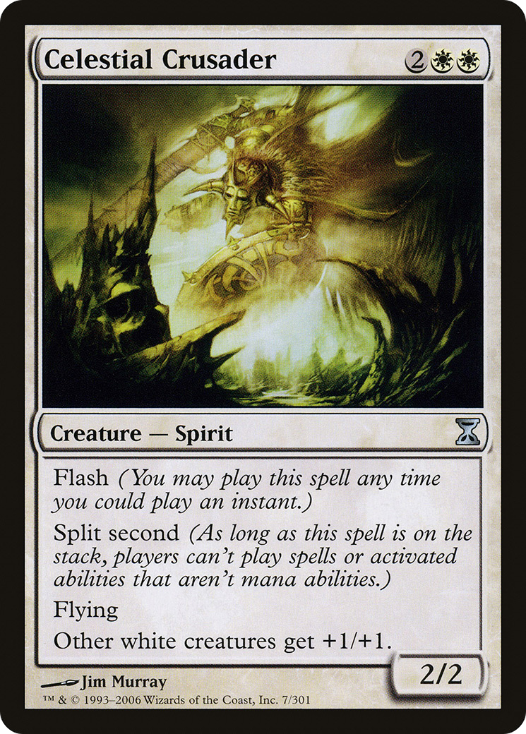 {C} Celestial Crusader [Time Spiral][TSP 007]
