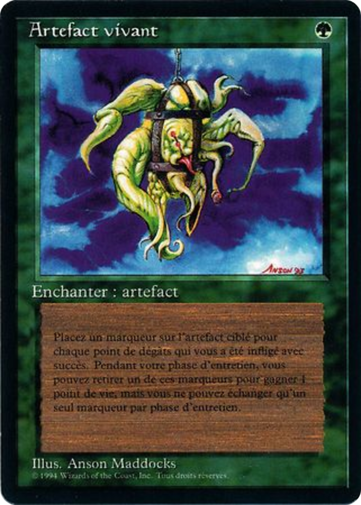 {F} Living Artifact [Foreign Black Border][FBB 3ED 209]