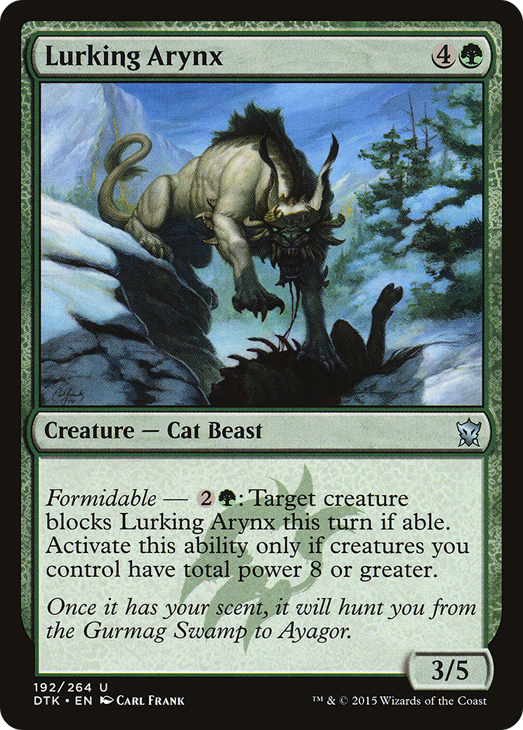 {C} Lurking Arynx [Dragons of Tarkir][DTK 192]