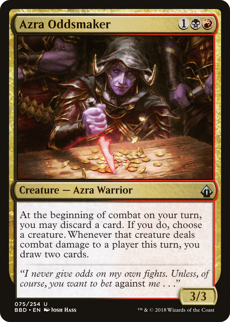 {C} Azra Oddsmaker [Battlebond][BBD 075]