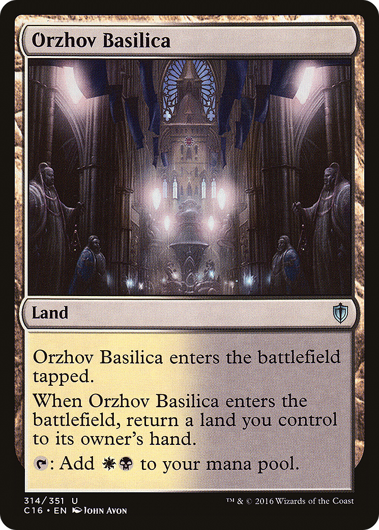 {C} Orzhov Basilica [Commander 2016][C16 314]