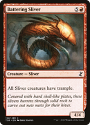 {C} Battering Sliver [Time Spiral Remastered][TSR 154]