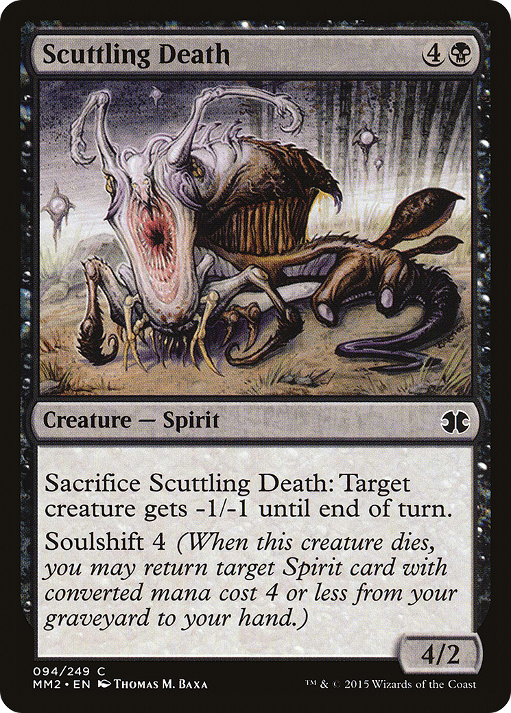 {C} Scuttling Death [Modern Masters 2015][MM2 094]