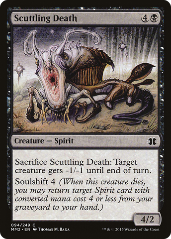 {C} Scuttling Death [Modern Masters 2015][MM2 094]