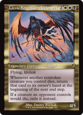 {R} Liesa, Forgotten Archangel (Retro Frame) [Innistrad Remastered][INR 243]