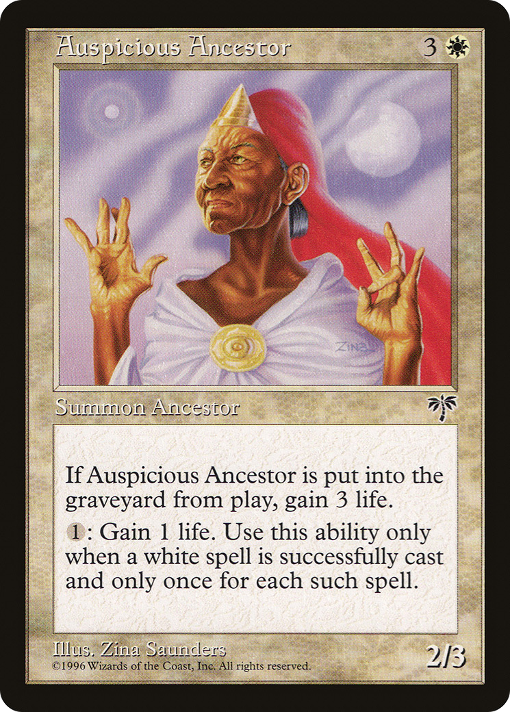 {R} Auspicious Ancestor [Mirage][MIR 003]